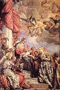 VERONESE (Paolo Caliari) The Marriage of St Catherine awr Spain oil painting artist